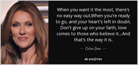 when you want it the most there's no easy way out lyrics